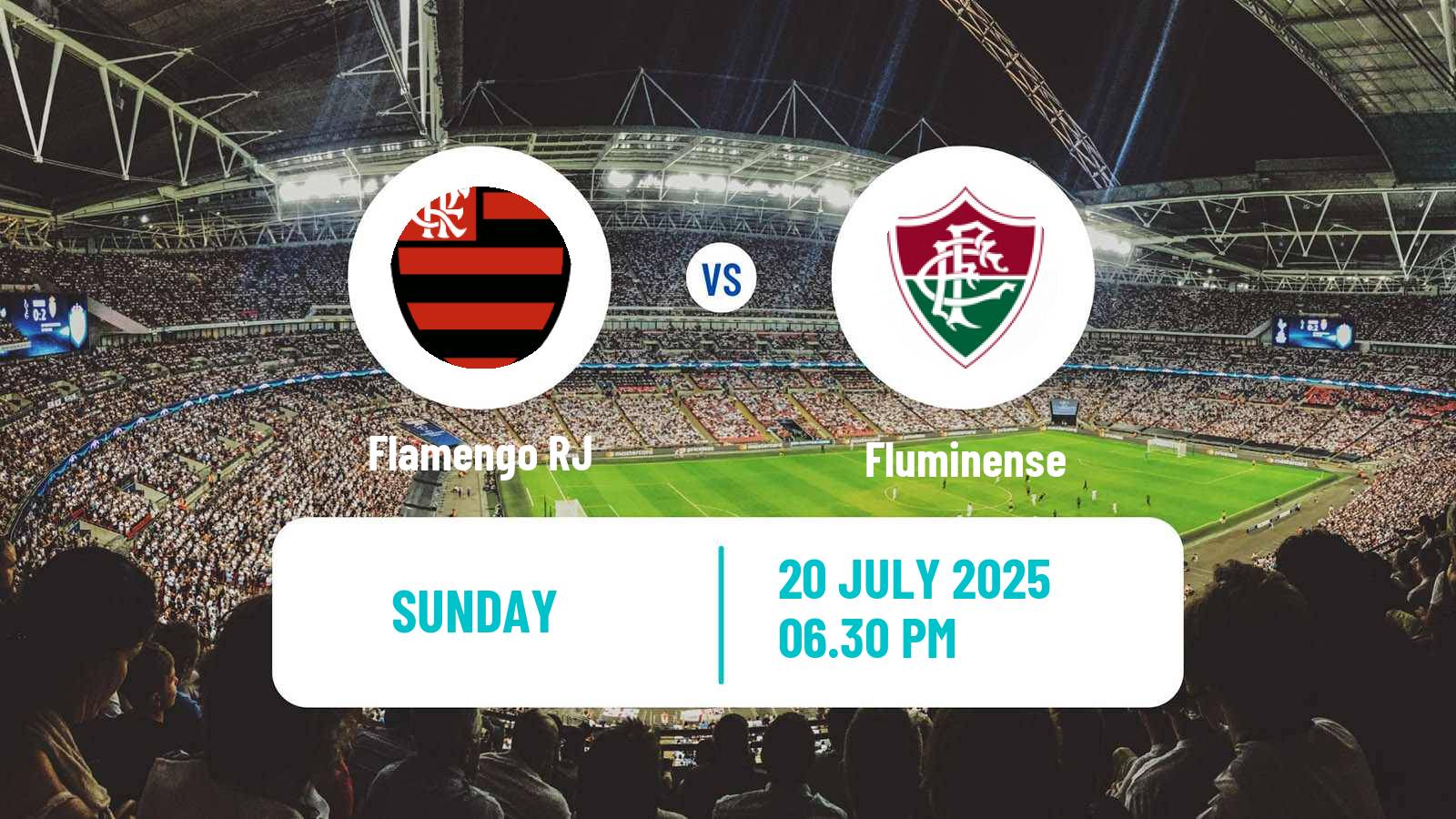 Football Brazilian Serie A Flamengo - Fluminense