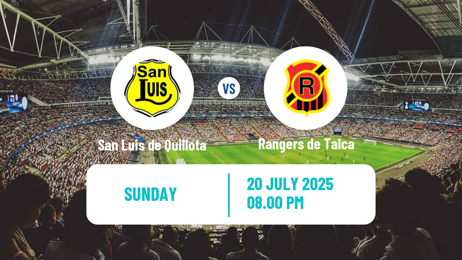 Football Chilean Primera B San Luis de Quillota - Rangers de Talca