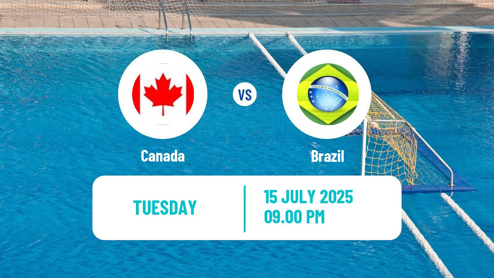Water polo World Championship Water Polo Canada - Brazil