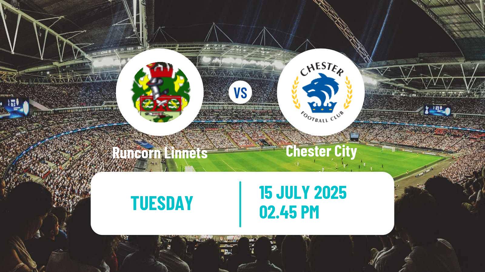 Soccer Club Friendly Runcorn Linnets - Chester