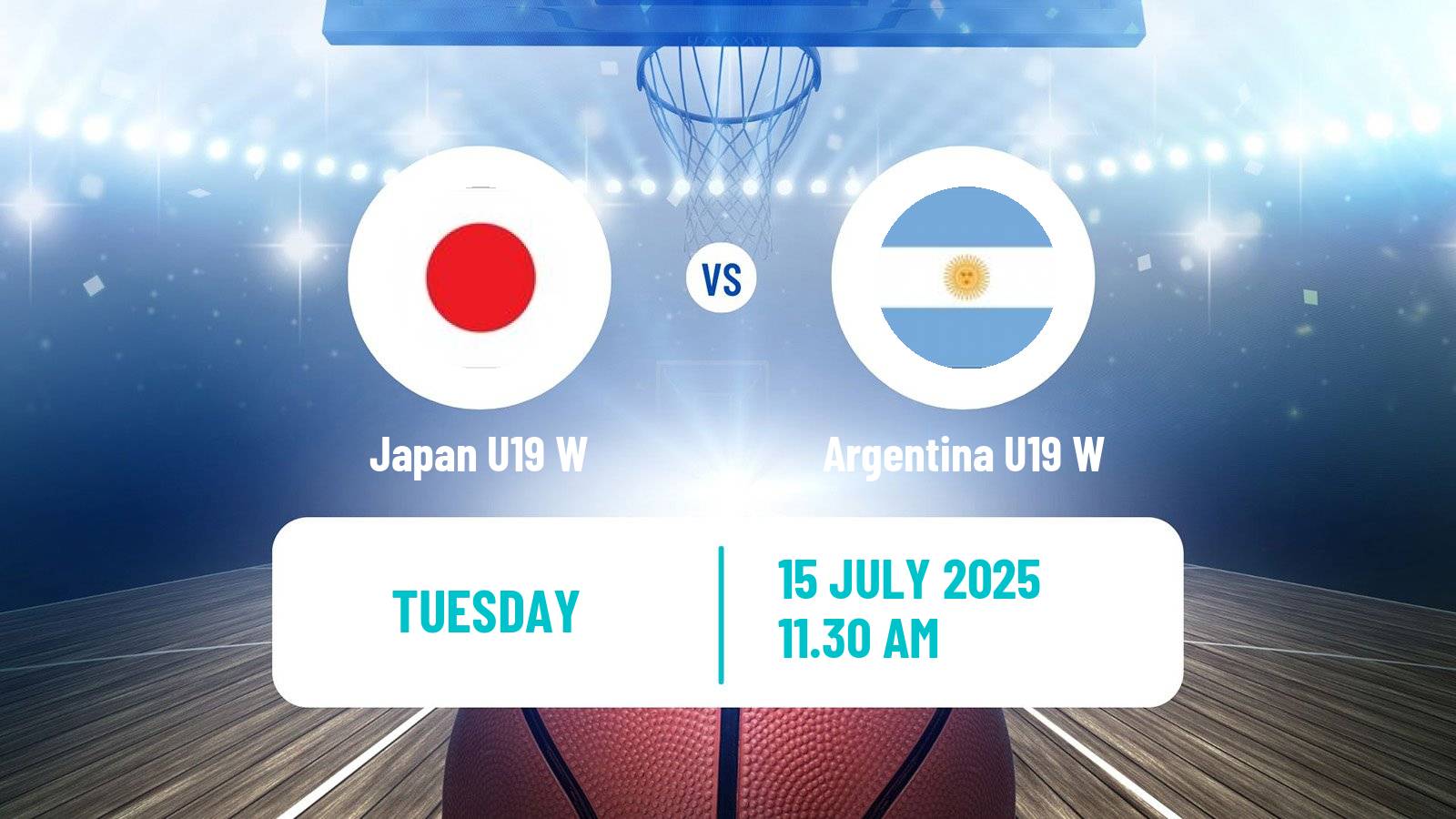 Basketball World Championship U19 Basketball Women Japan U19 W - Argentina U19 W