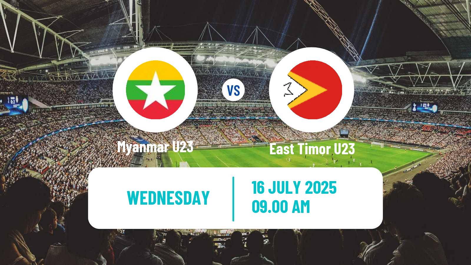Football AFF Championship U23 Myanmar U23 - East Timor U23