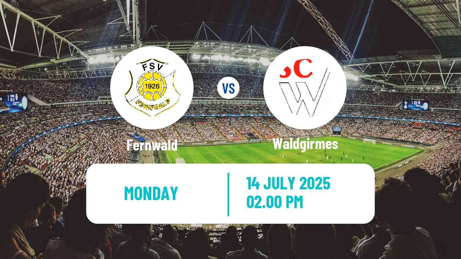 Football Club Friendly Fernwald - Waldgirmes