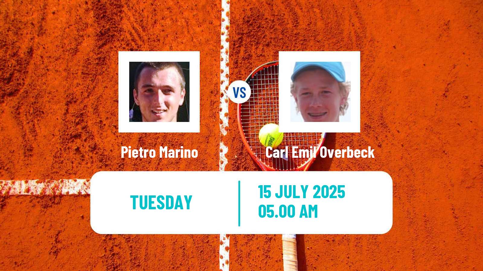 Tennis ITF M15 Kursumlijska Banja 11 Men Pietro Marino - Carl Emil Overbeck