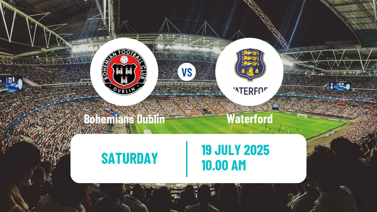 Soccer Irish National League Women Bohemians Dublin - Waterford
