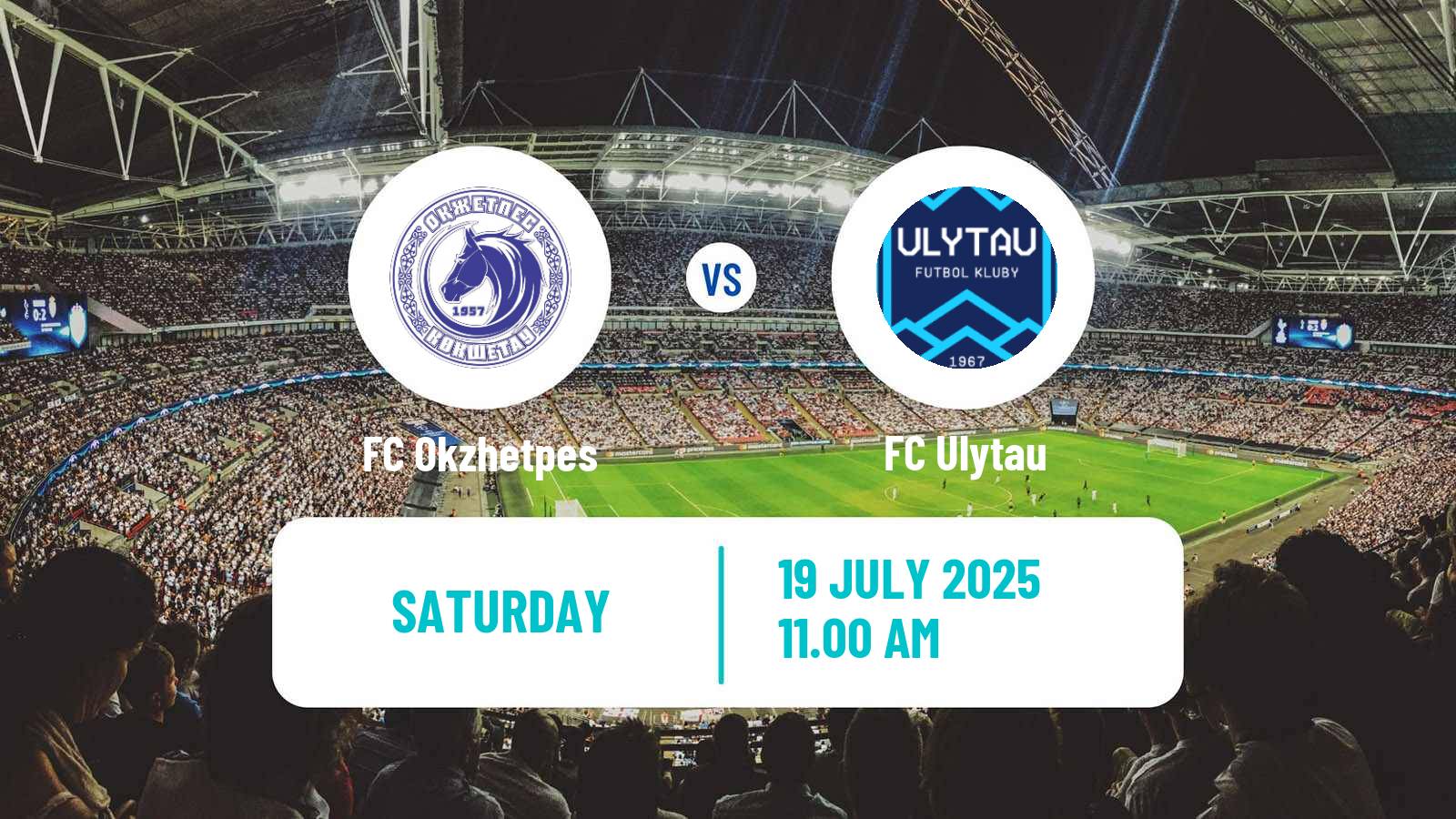 Football Kazakh Premier League Okzhetpes - Ulytau