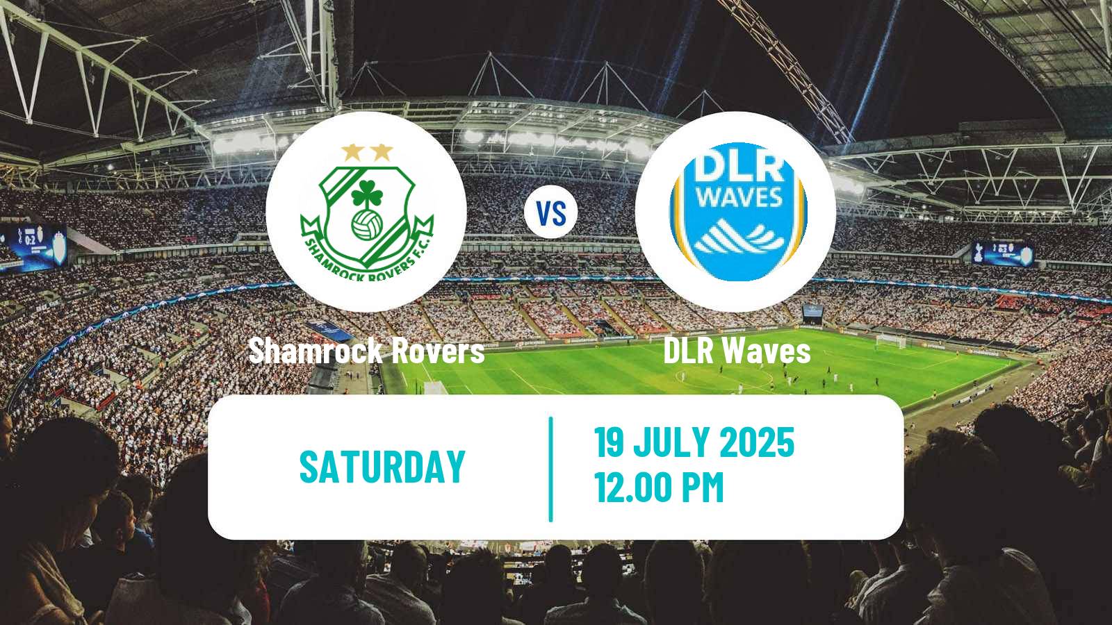 Football Irish National League Women Shamrock Rovers - DLR Waves