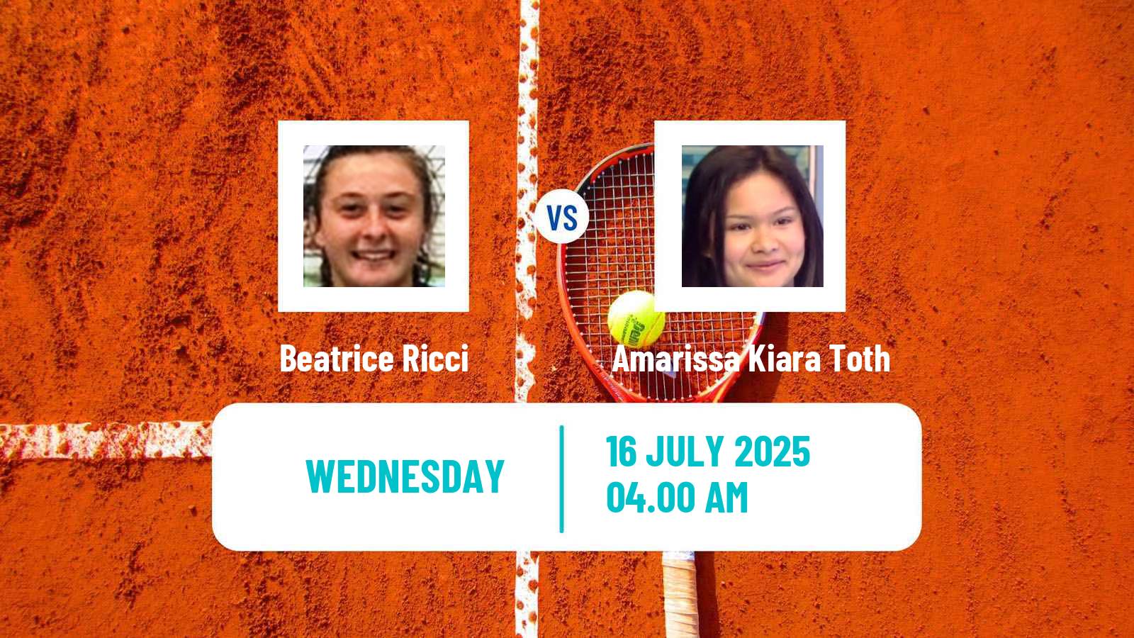 Tennis ITF W75 Olomouc Women Beatrice Ricci - Amarissa Kiara Toth