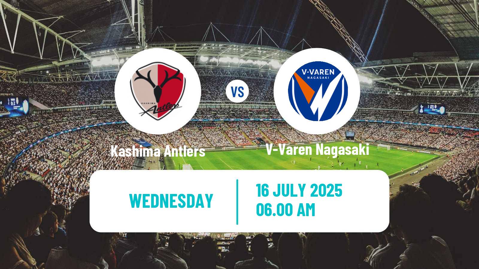 Football Japan Emperors Cup Kashima Antlers - V-Varen Nagasaki
