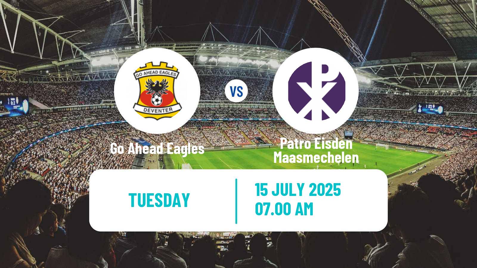 Soccer Club Friendly Go Ahead Eagles - Patro Eisden Maasmechelen