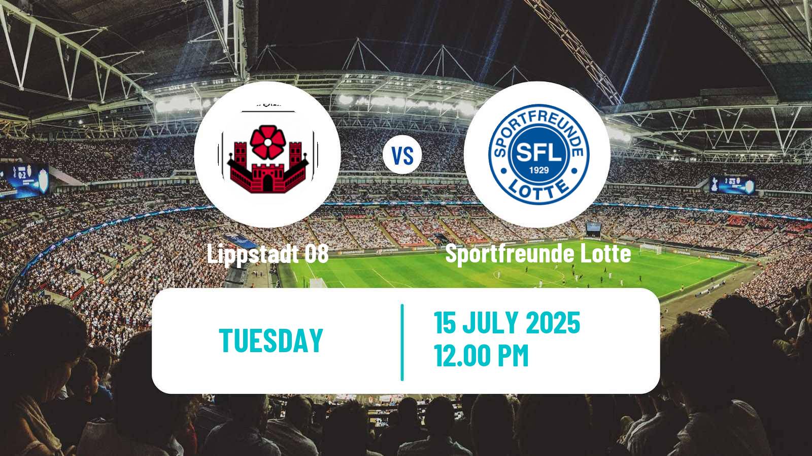 Football Club Friendly Lippstadt 08 - Sportfreunde Lotte