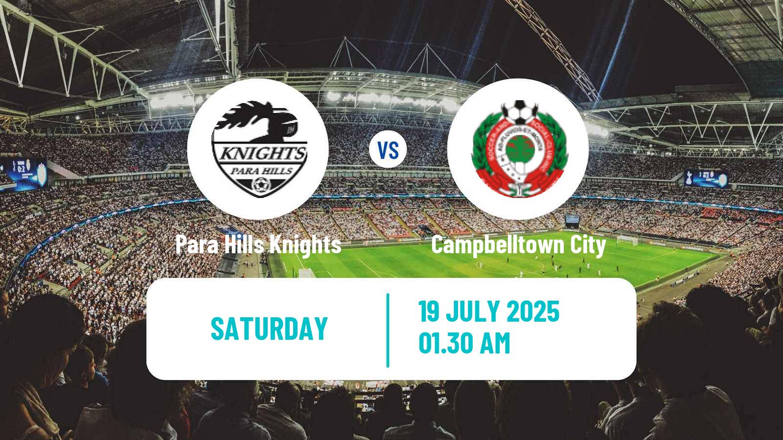 Football Australian NPL South Australian Para Hills Knights - Campbelltown City
