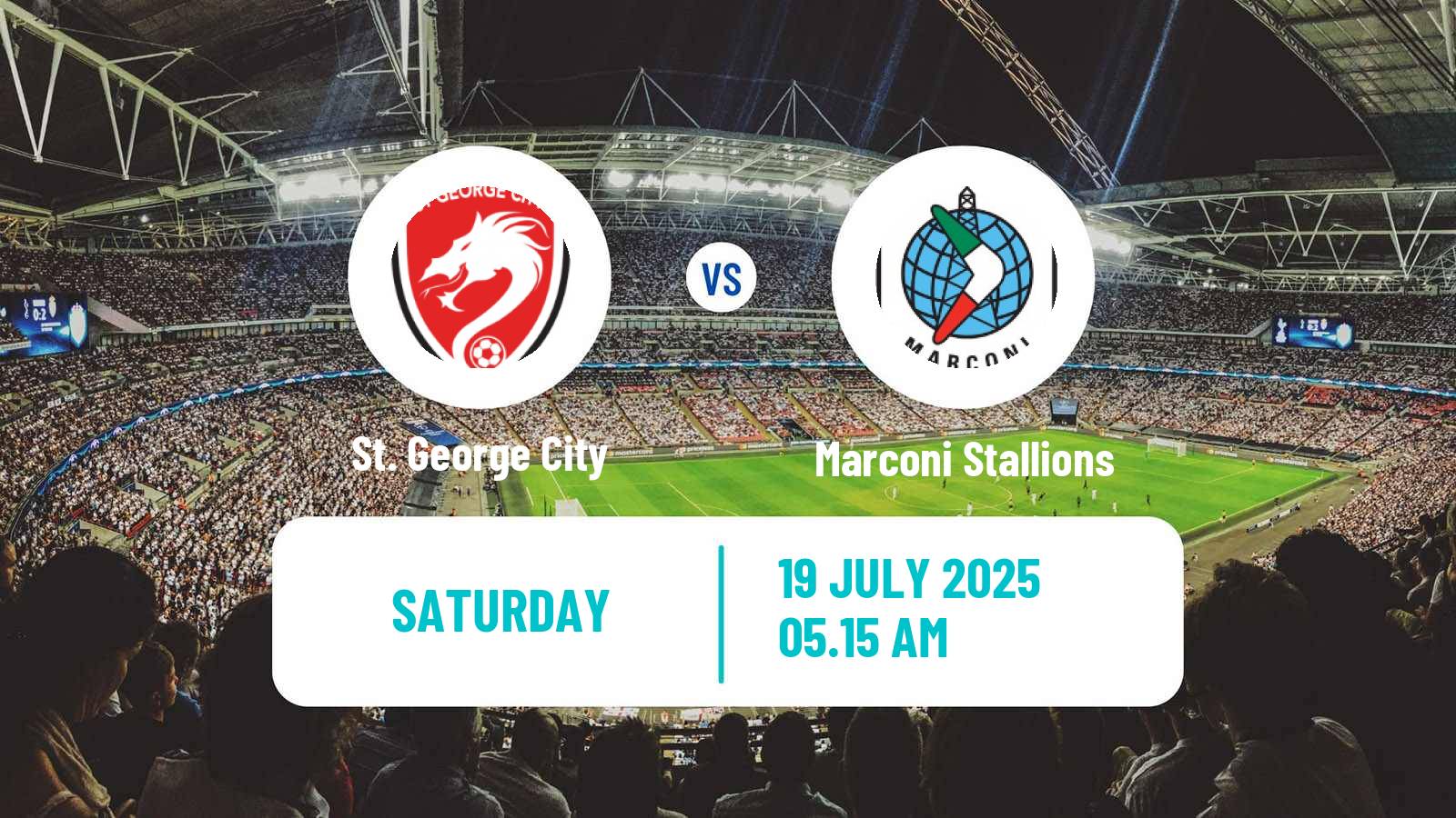 Football Australian NPL NSW St. George City - Marconi Stallions