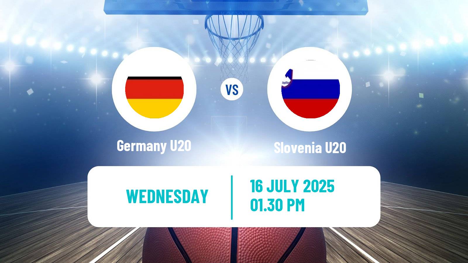 Basketball EuroBasket U20 Germany U20 - Slovenia U20
