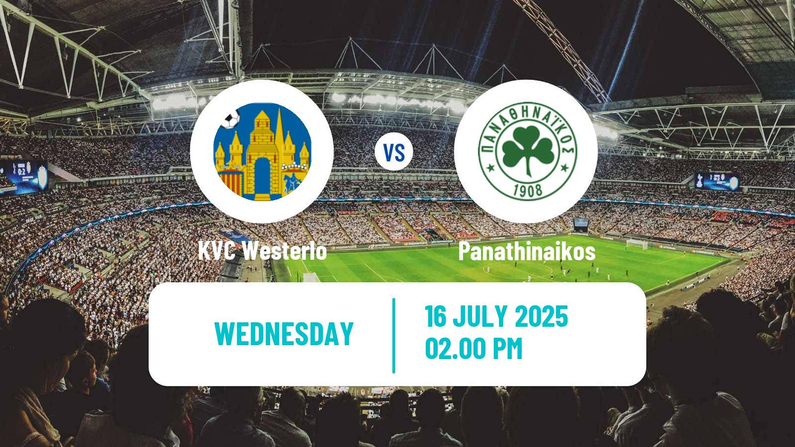 Soccer Club Friendly Westerlo - Panathinaikos