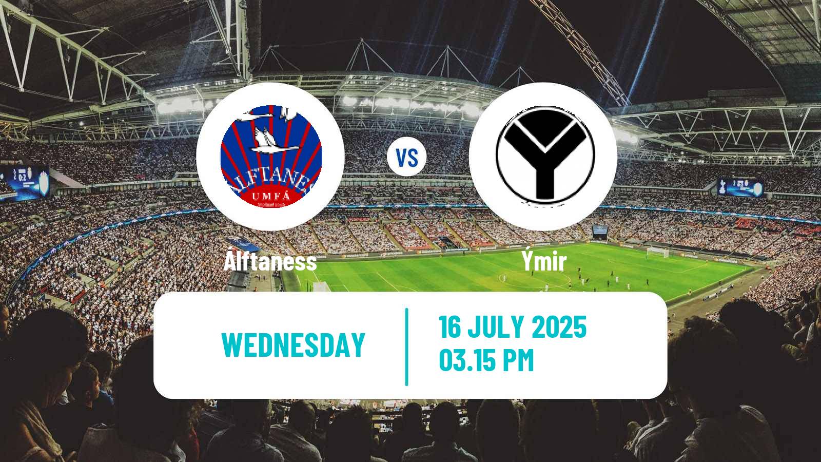 Football Icelandic Fotboltinet Cup Álftaness - Ýmir