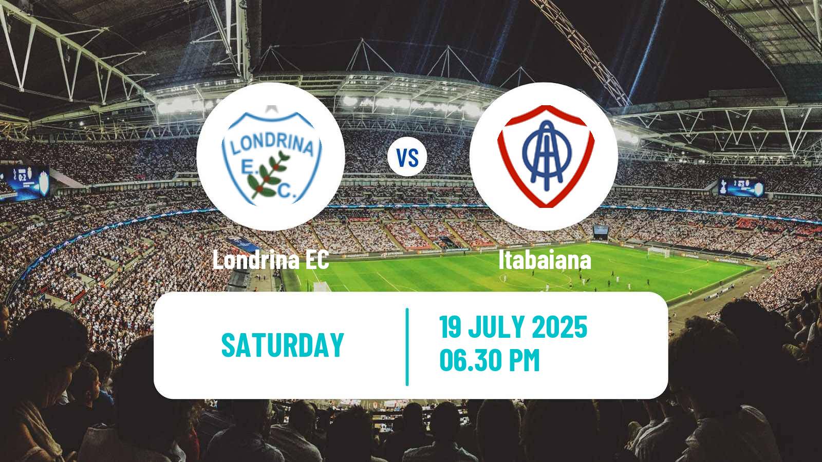 Football Brazilian Serie C Londrina - Itabaiana