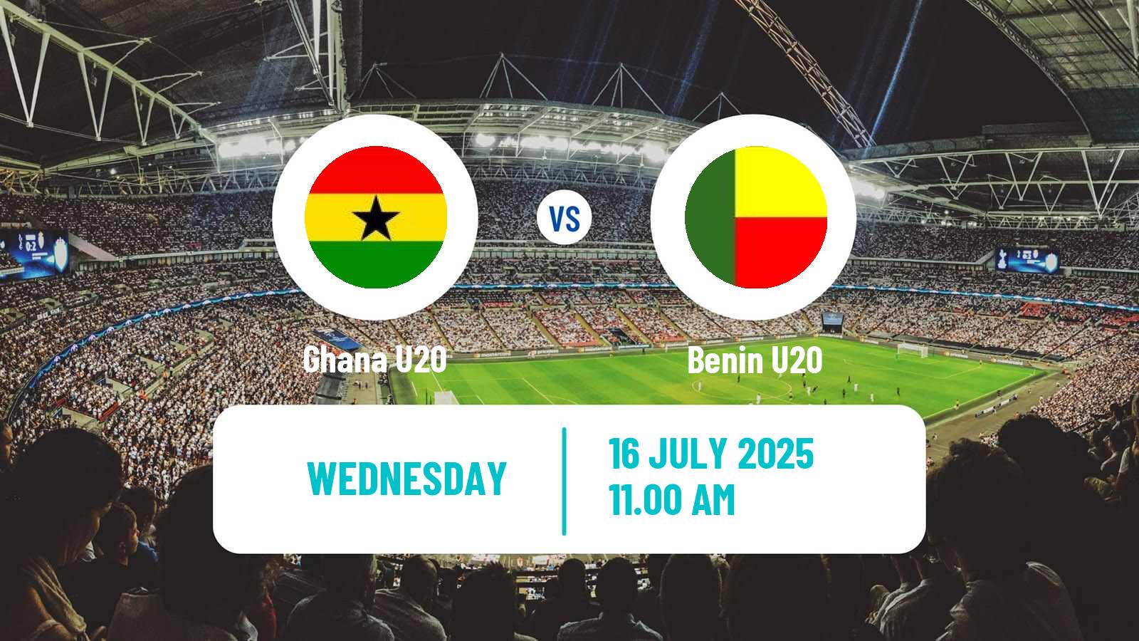 Football Friendly Ghana U20 - Benin U20
