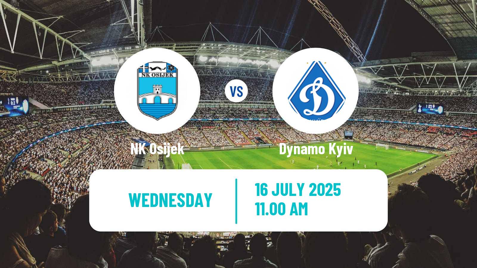 Football Club Friendly Osijek - Dynamo Kyiv