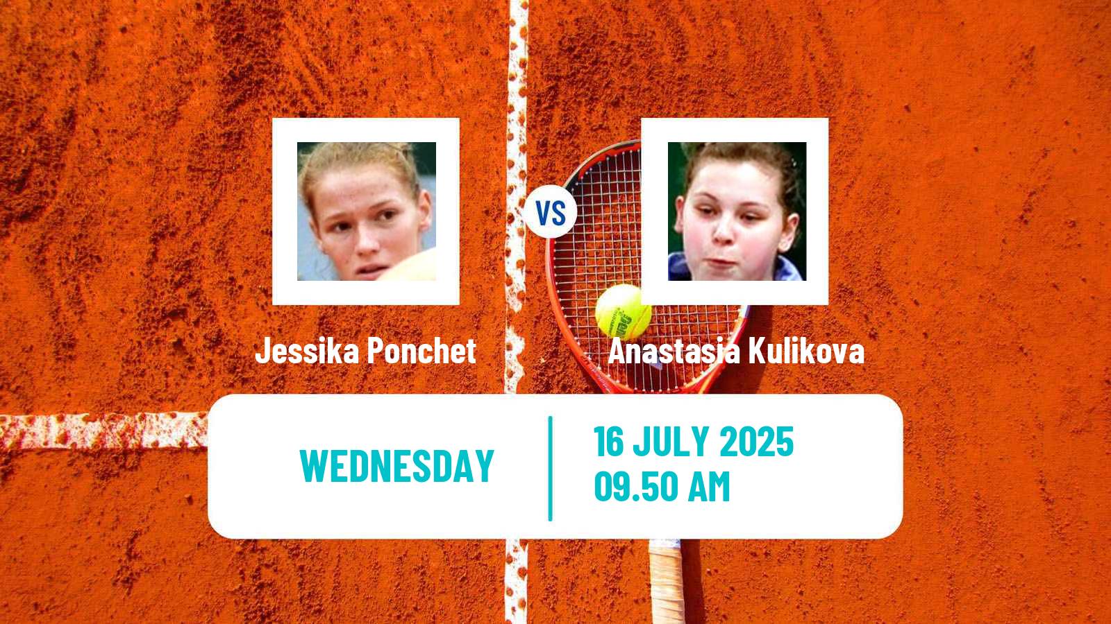 Tennis ITF W75 Vitoria Gasteiz Women 2025 Jessika Ponchet - Anastasia Kulikova