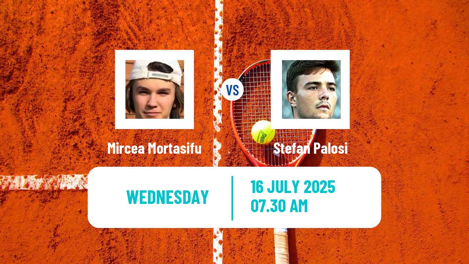 Tennis ITF M15 Slobozia Men Mircea Mortasifu - Stefan Palosi