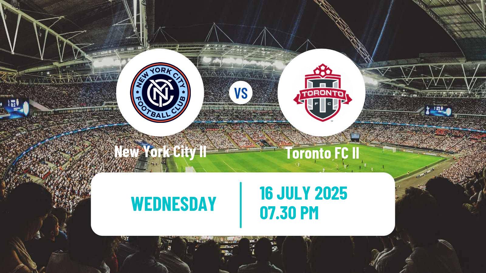 Football MLS Next Pro New York City II - Toronto FC II