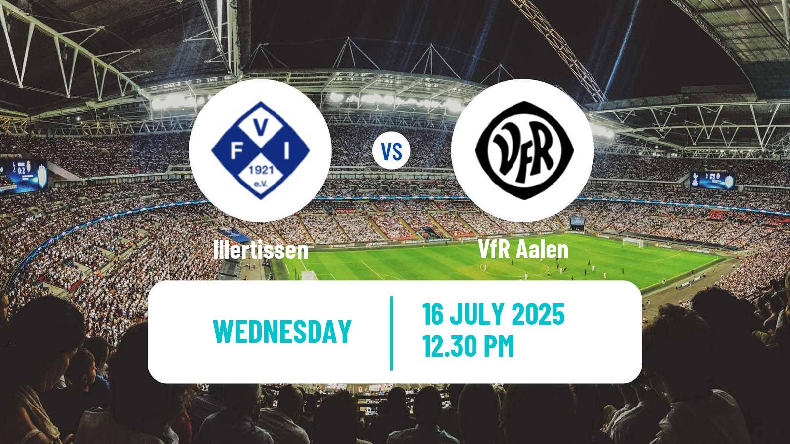 Soccer Club Friendly Illertissen - VfR Aalen
