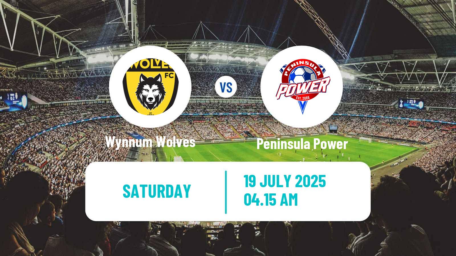 Football Australian NPL Queensland Wynnum Wolves - Peninsula Power
