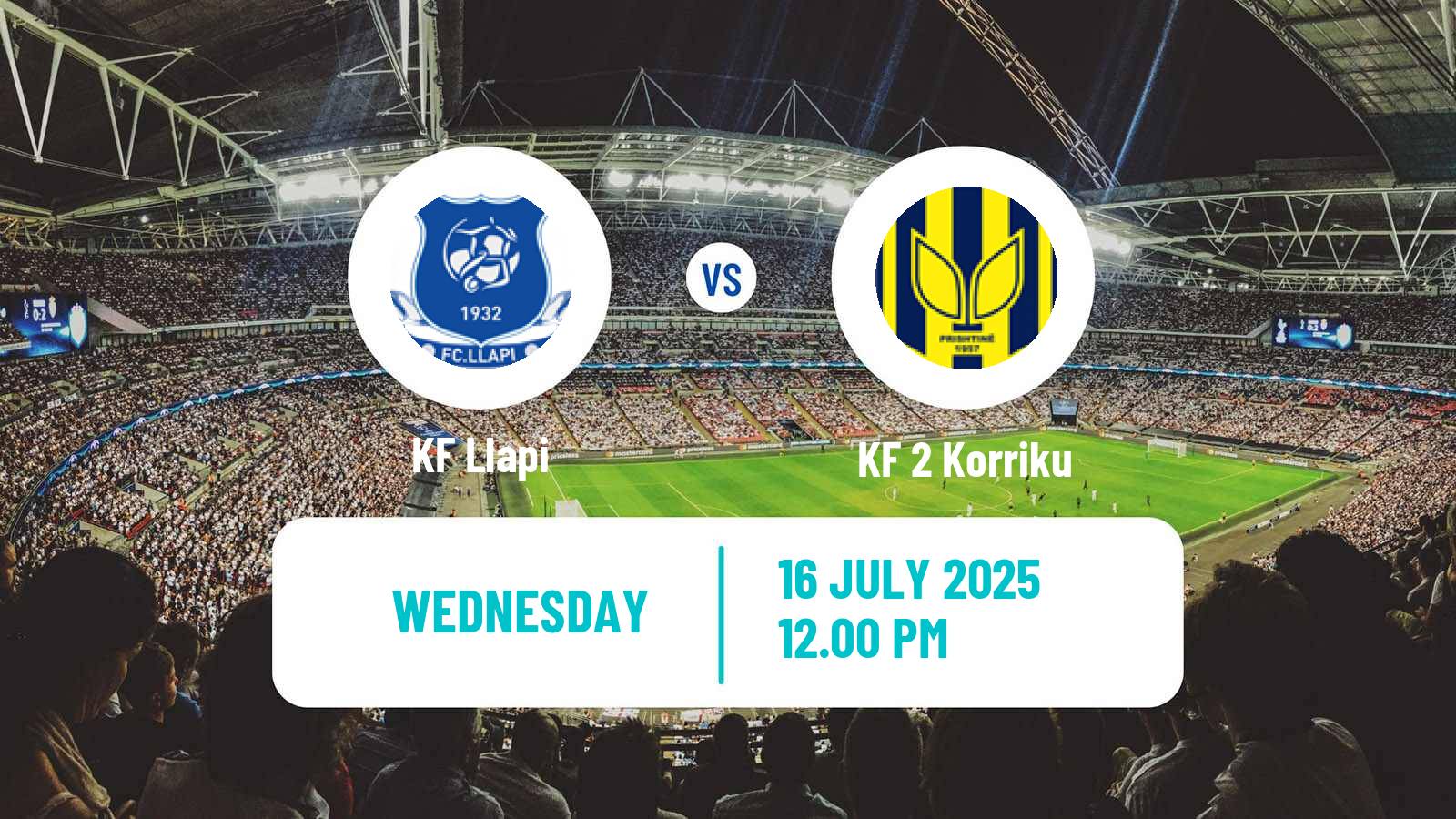Soccer Club Friendly Llapi - KF 2 Korriku