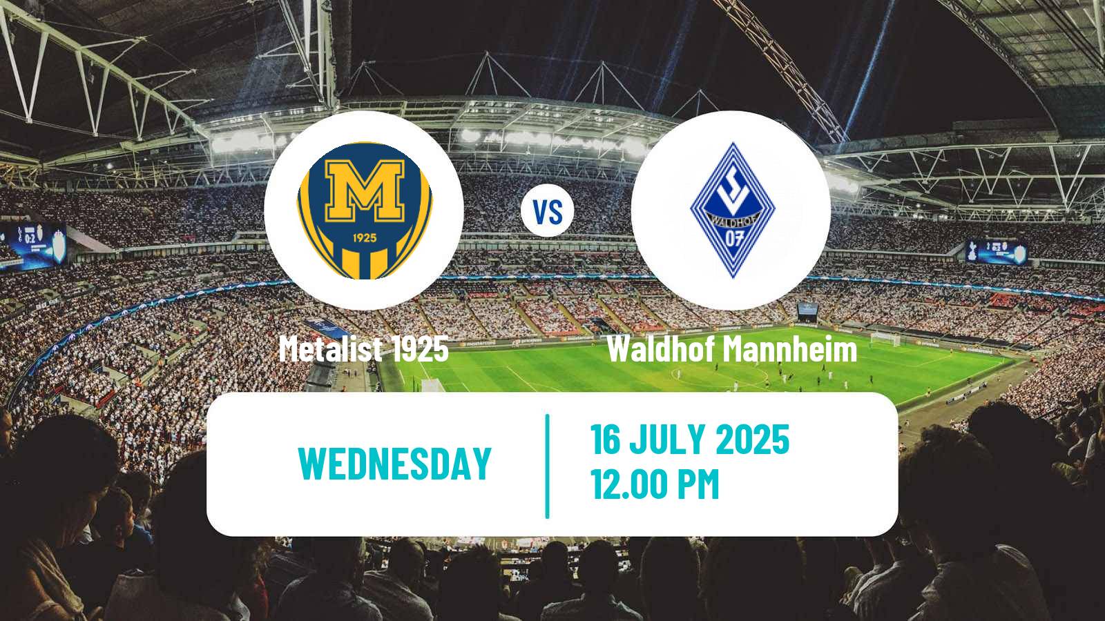 Soccer Club Friendly Metalist 1925 - Waldhof Mannheim