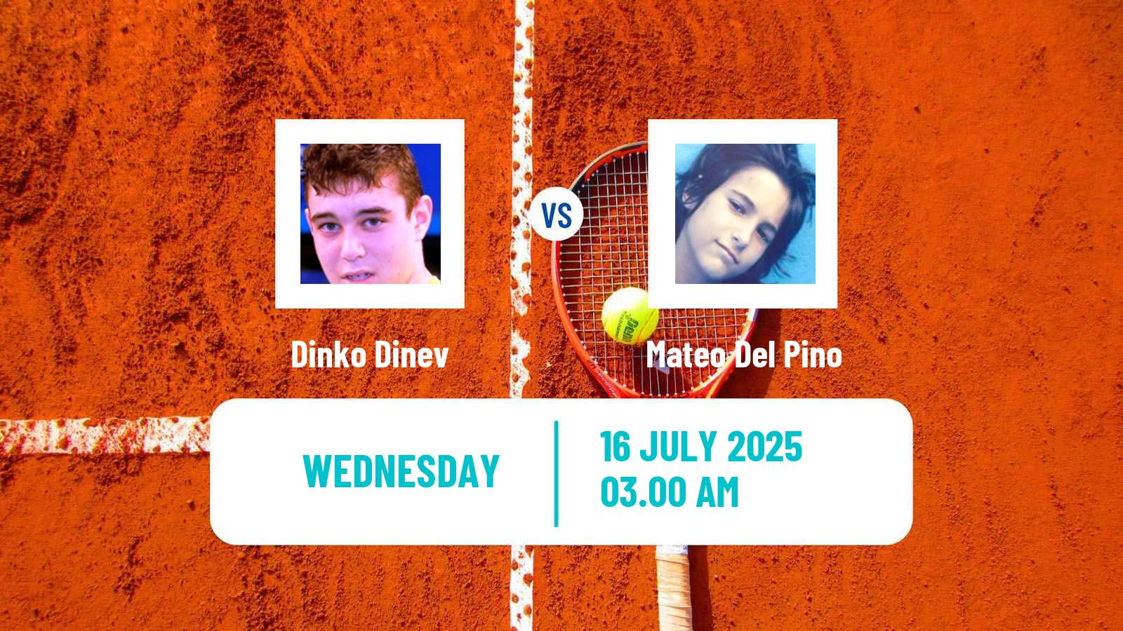 Tennis ITF M15 Kursumlijska Banja 11 Men Dinko Dinev - Mateo Del Pino