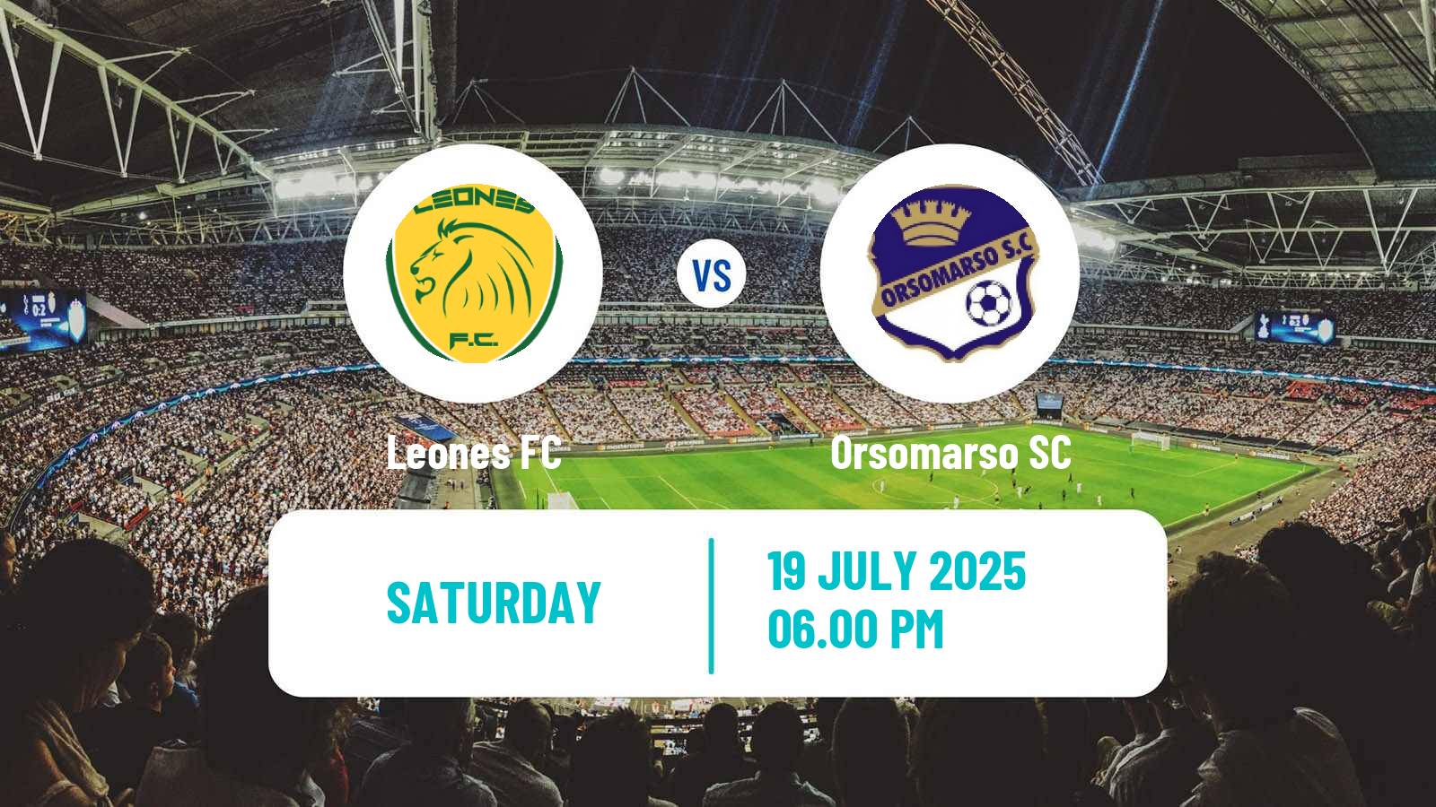 Football Colombian Primera B Leones - Orsomarso