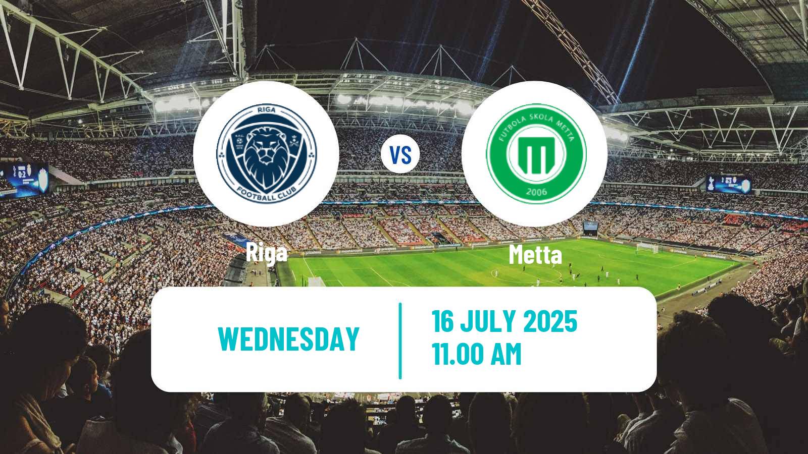 Football Latvian 1 Liga Women Riga - Metta