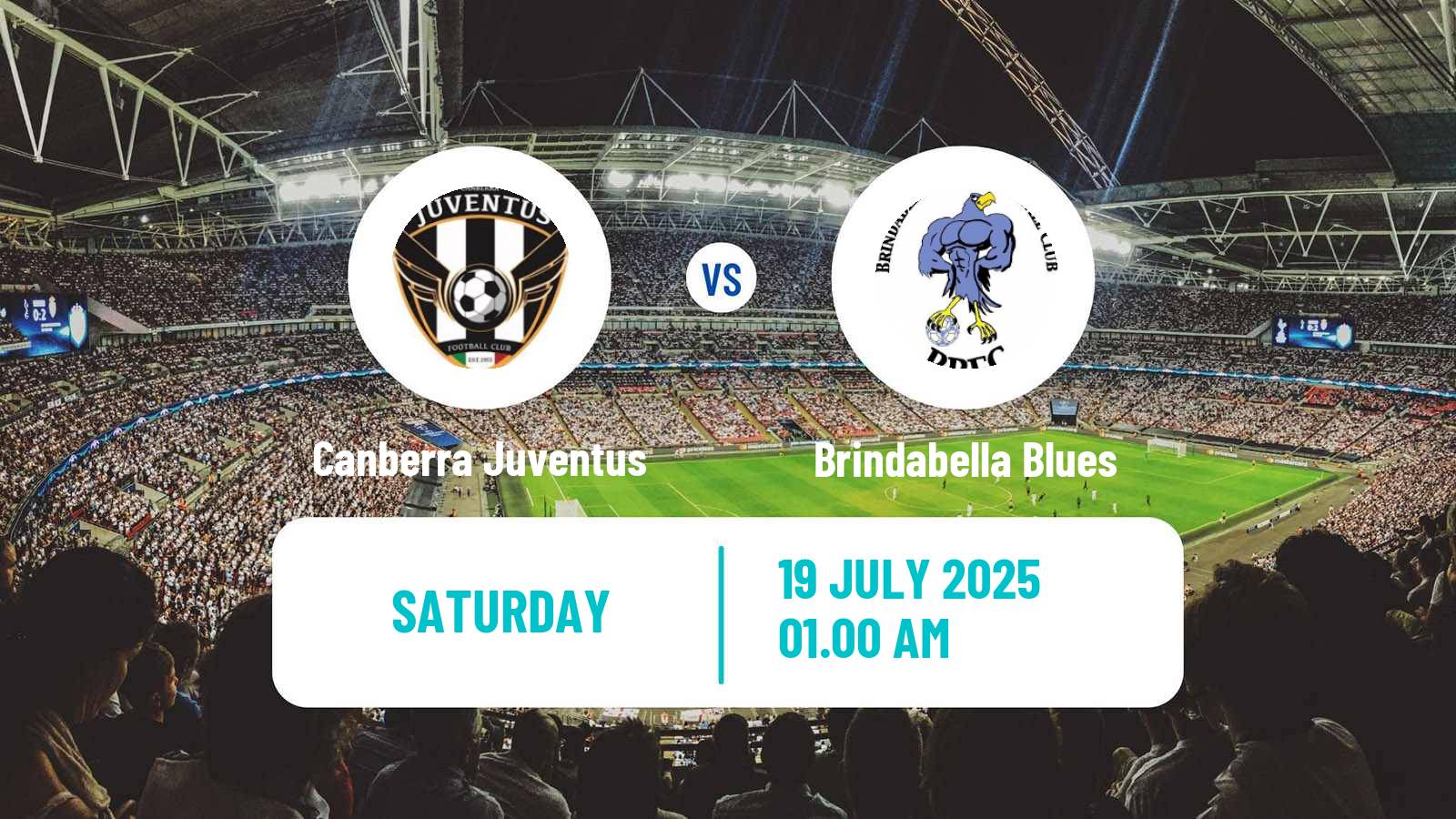  Australian Capital Premier League Canberra Juventus - Brindabella Blues