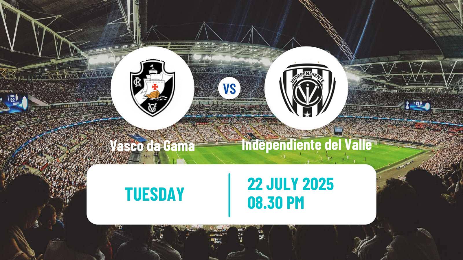 Football Copa Sudamericana Vasco da Gama - Independiente del Valle