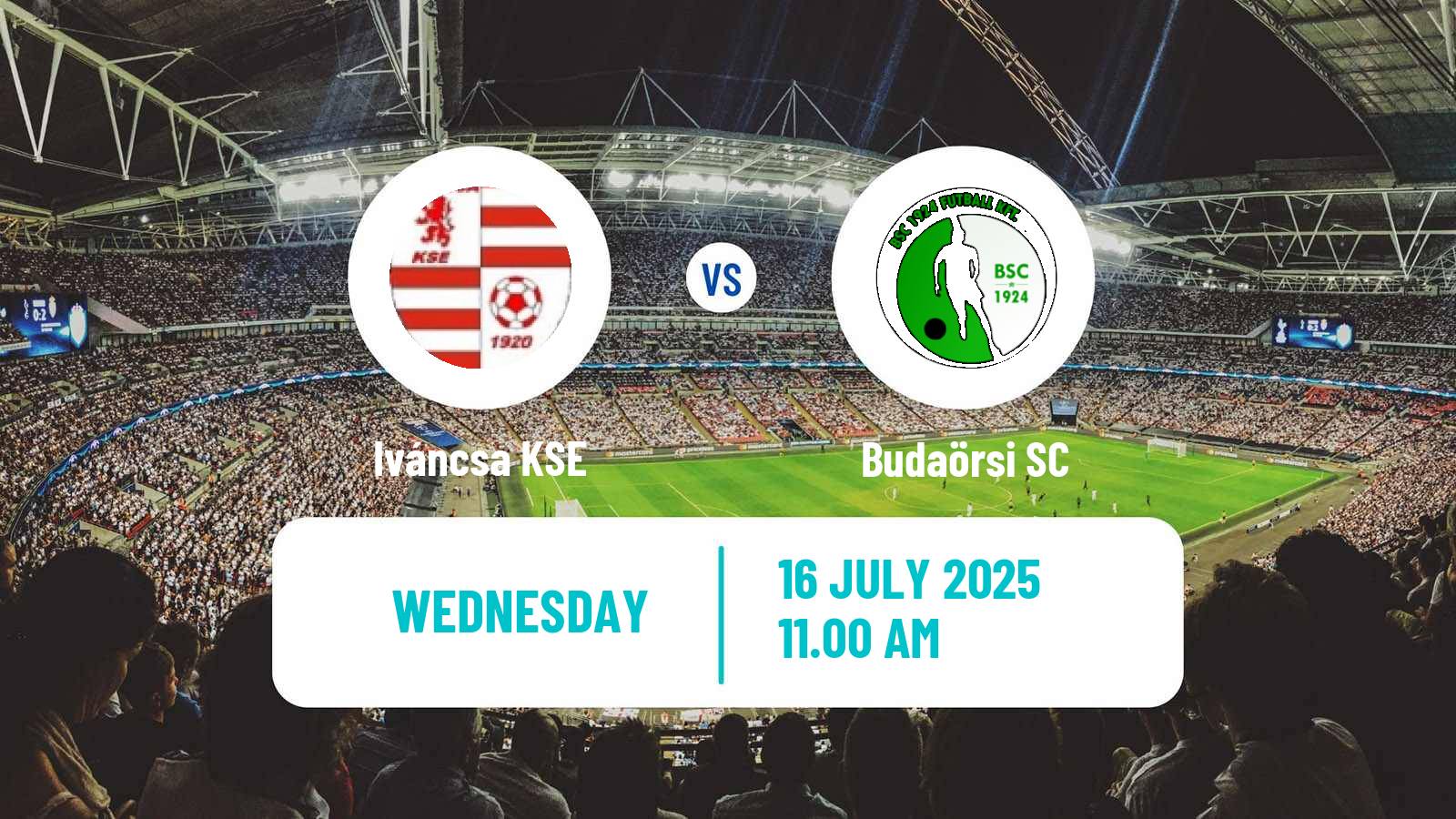 Football Club Friendly Iváncsa - Budaörsi SC