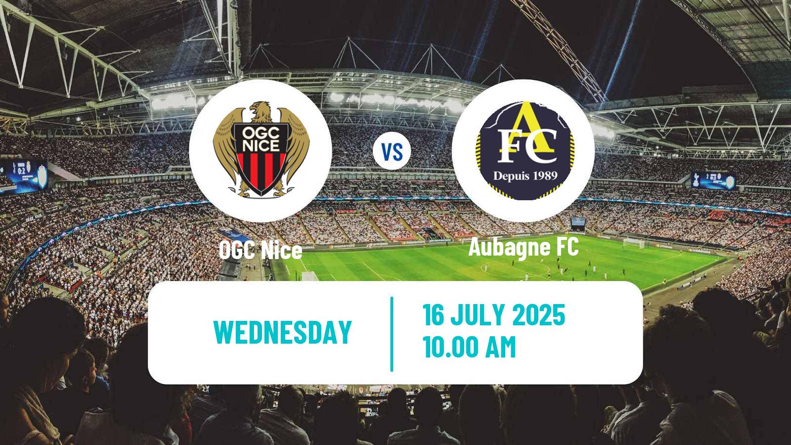 Football Club Friendly Nice - Aubagne