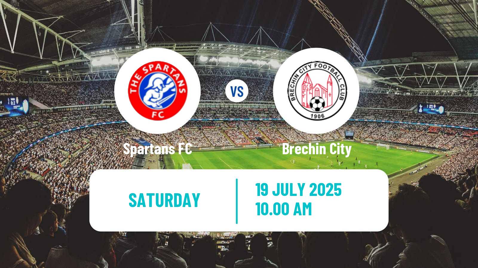Football Scottish League Cup Spartans - Brechin City