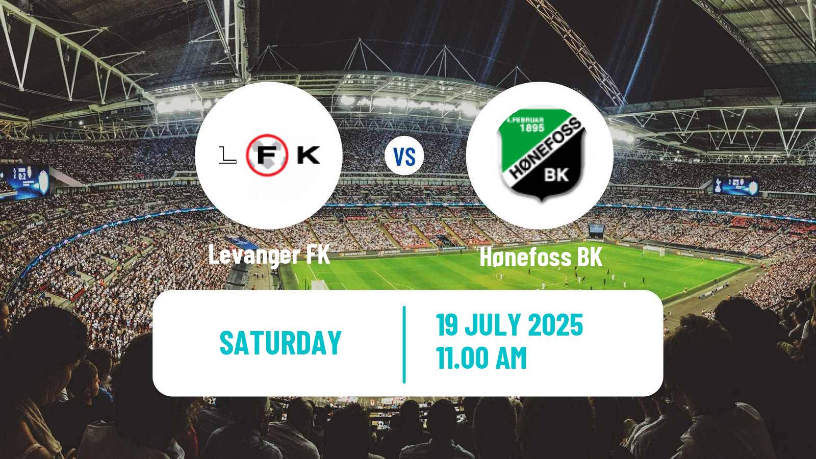 Football Norwegian Division 2 - Group 2 Levanger - Hønefoss
