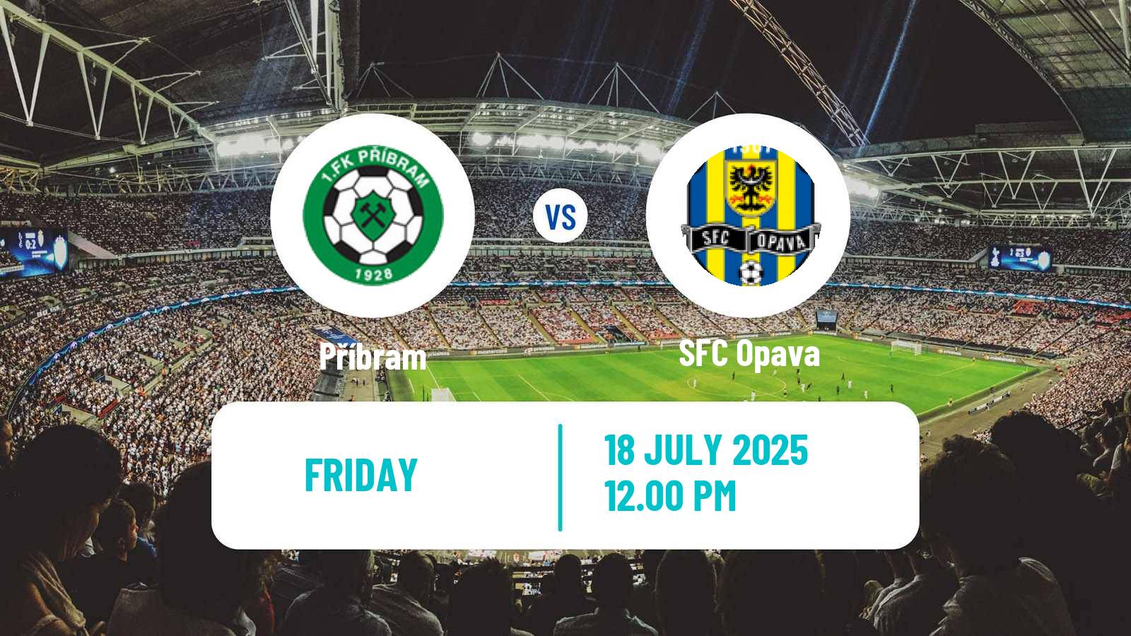 Football Czech Division 2 Příbram - Opava