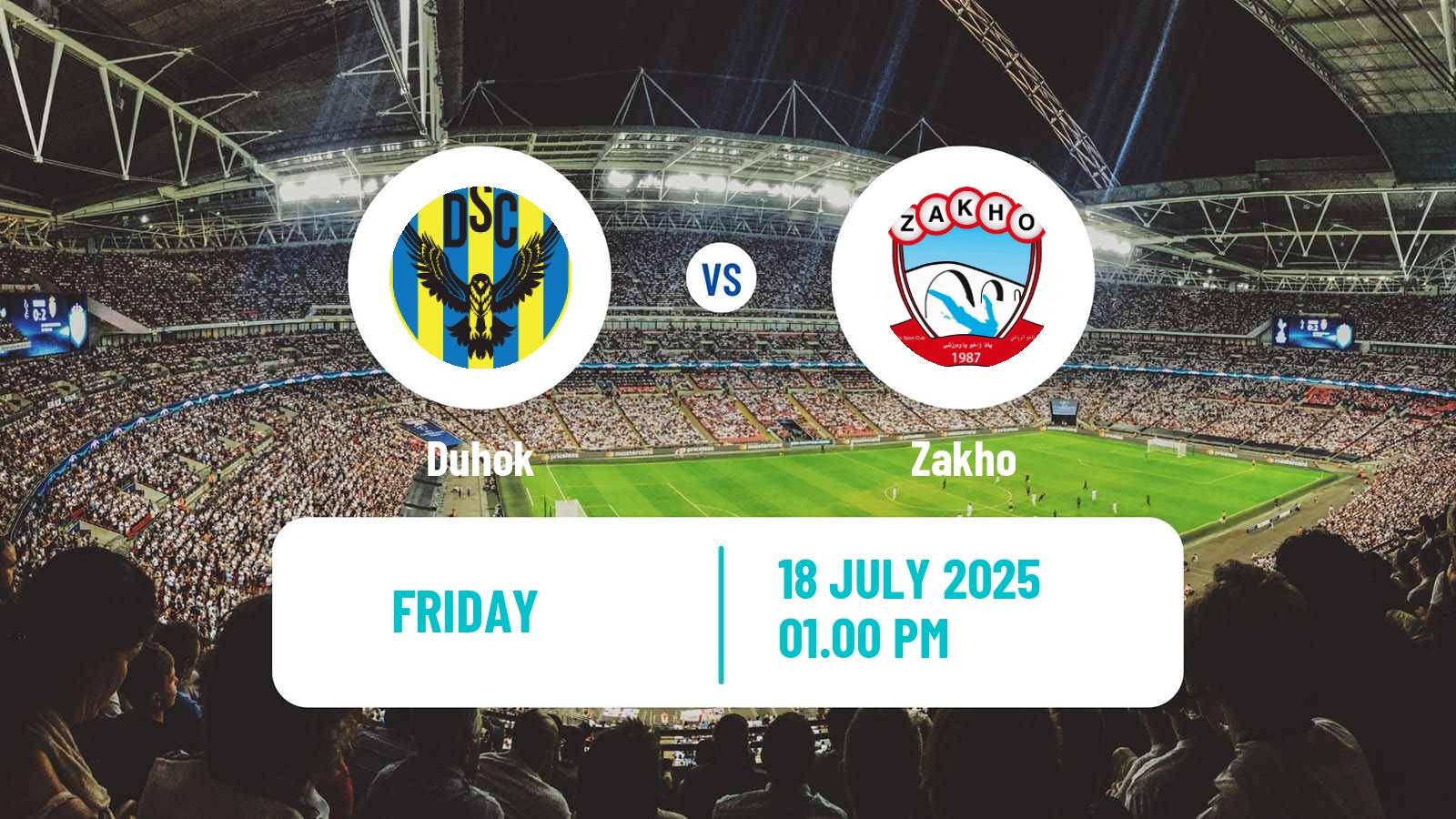 Soccer Iraqi Cup Duhok - Zakho
