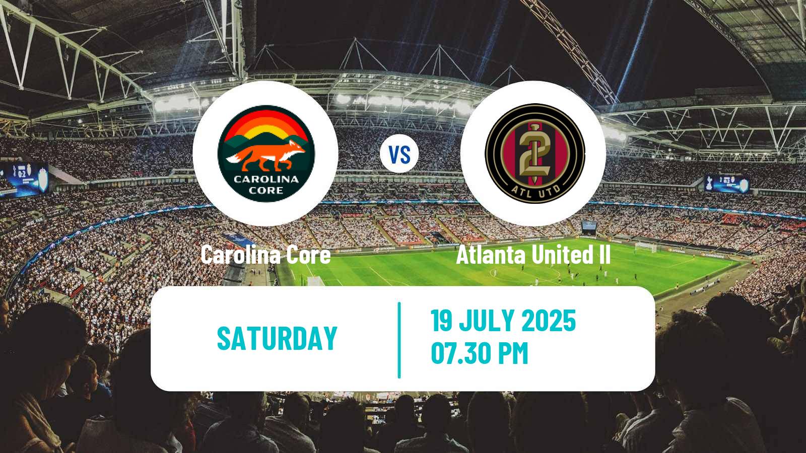 Football MLS Next Pro Carolina Core - Atlanta United II