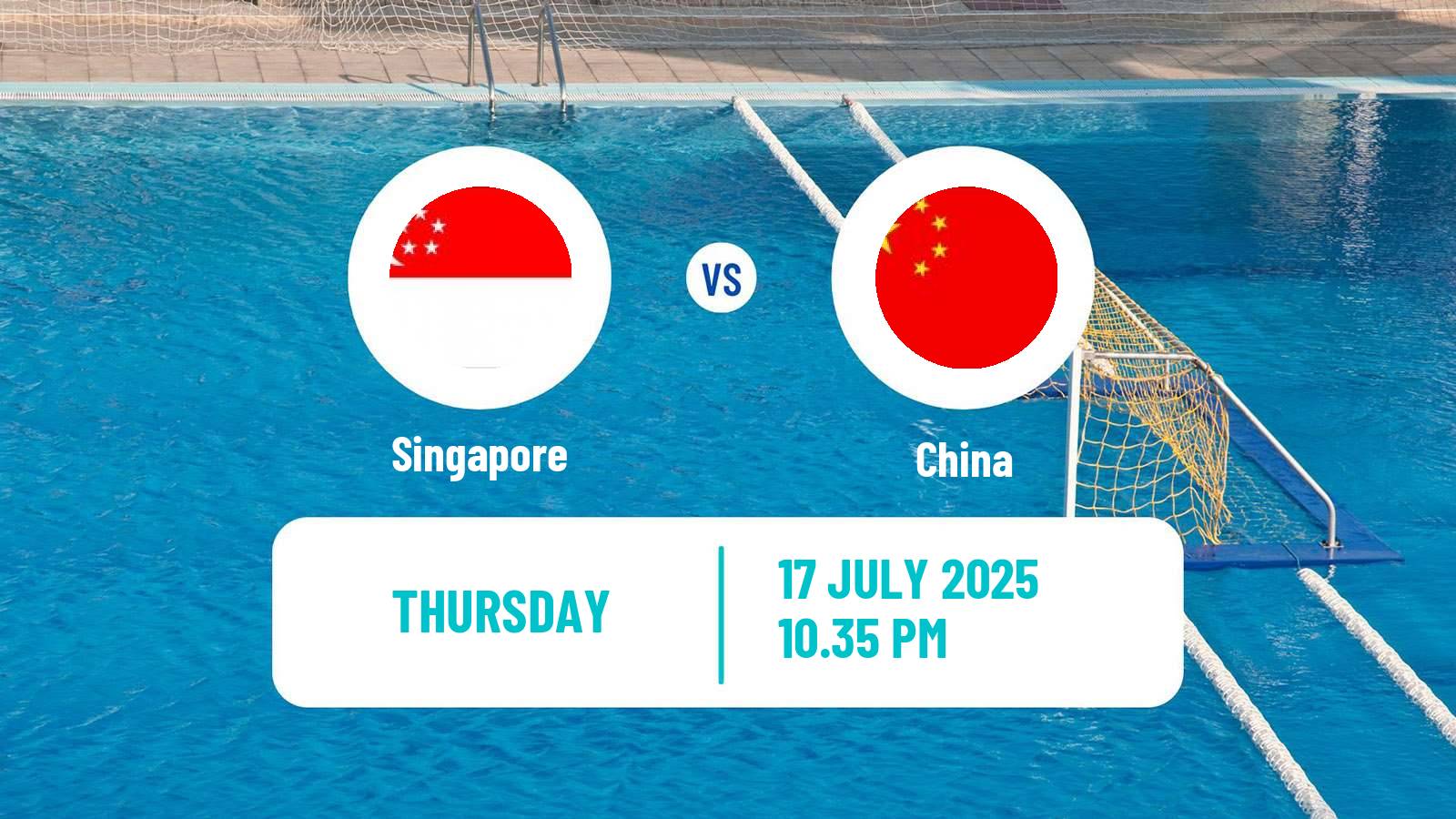 Water polo World Championship Water Polo Singapore - China