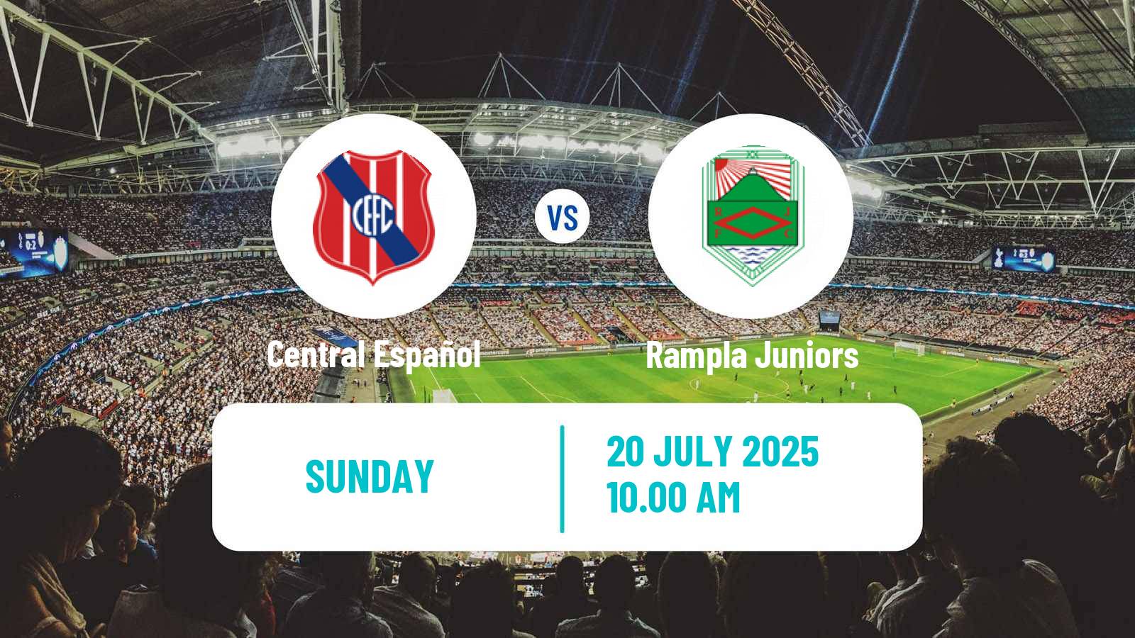 Football Uruguayan Segunda Division Central Español - Rampla Juniors