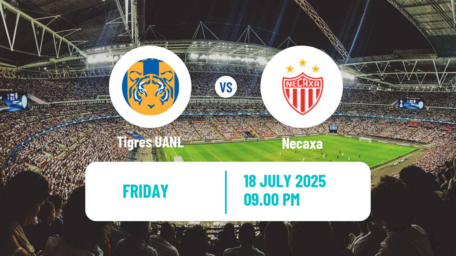Football Mexican Liga MX Women Tigres UANL - Necaxa