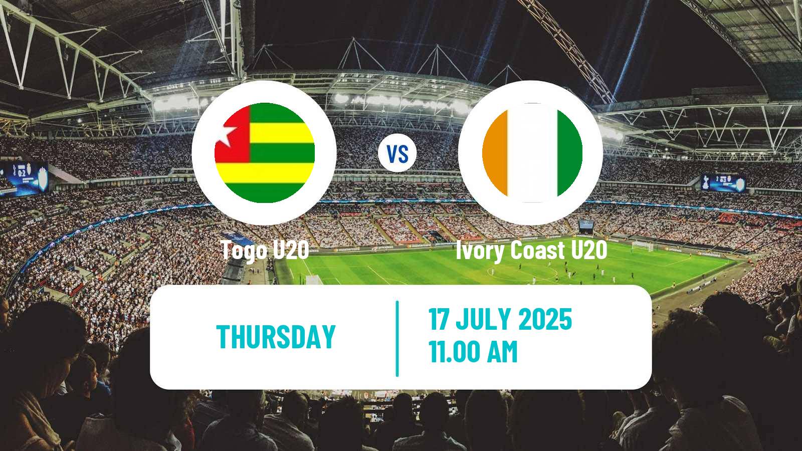 Football Friendly Togo U20 - Ivory Coast U20