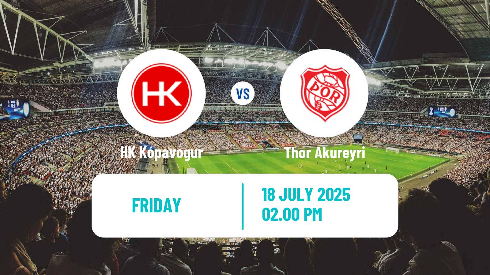 Football Icelandic Lengjudeildin HK Kópavogur - Thor Akureyri