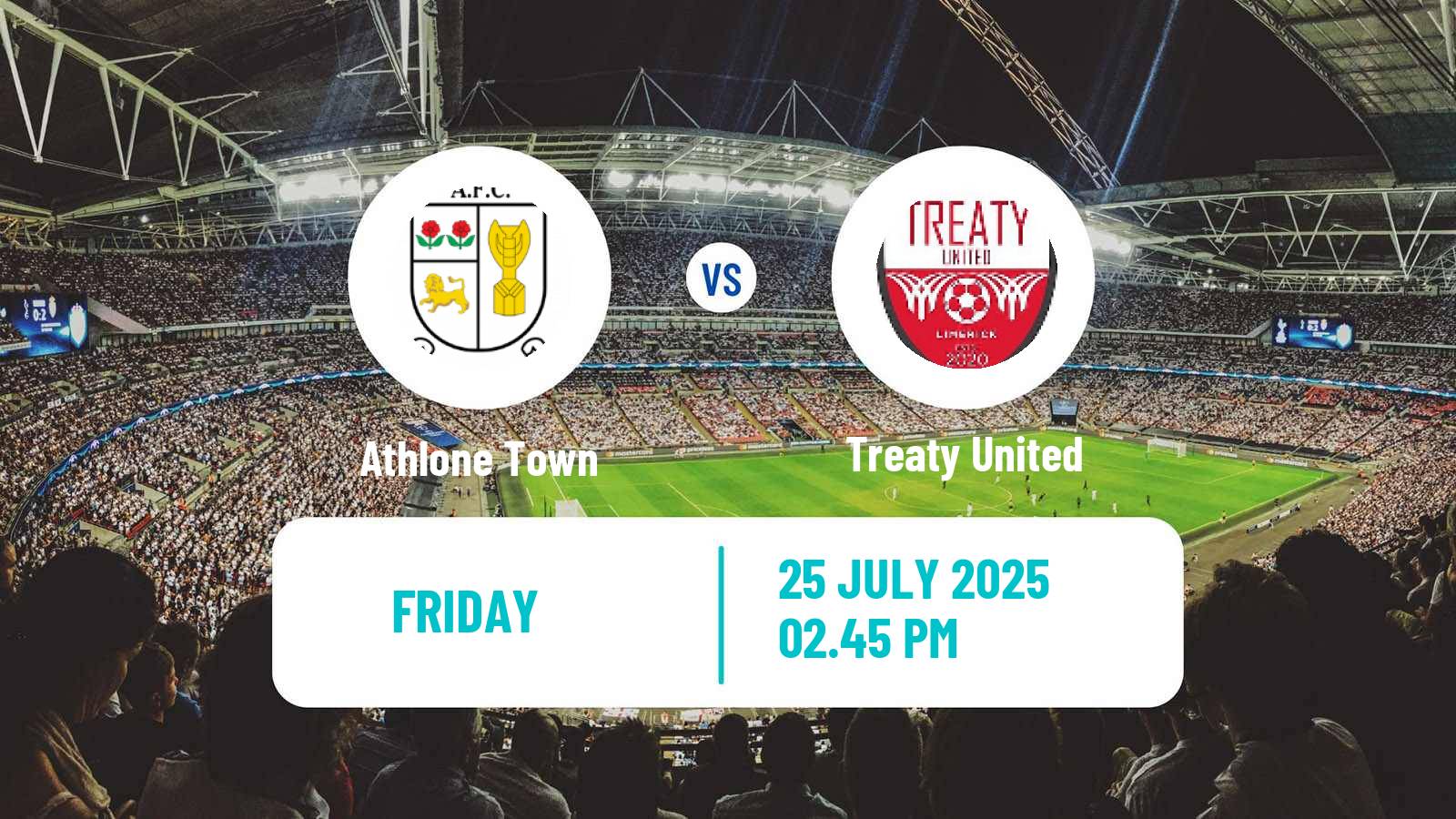 Football Irish Division 1 Athlone Town - Treaty United