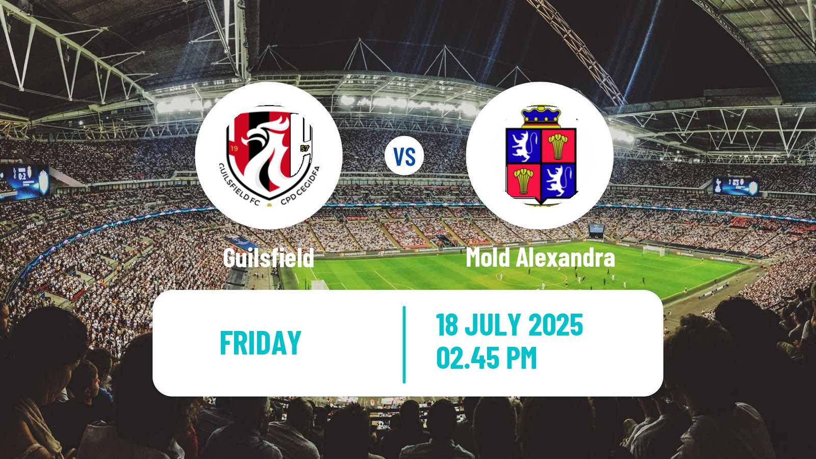 Football Welsh League Cup Guilsfield - Mold Alexandra