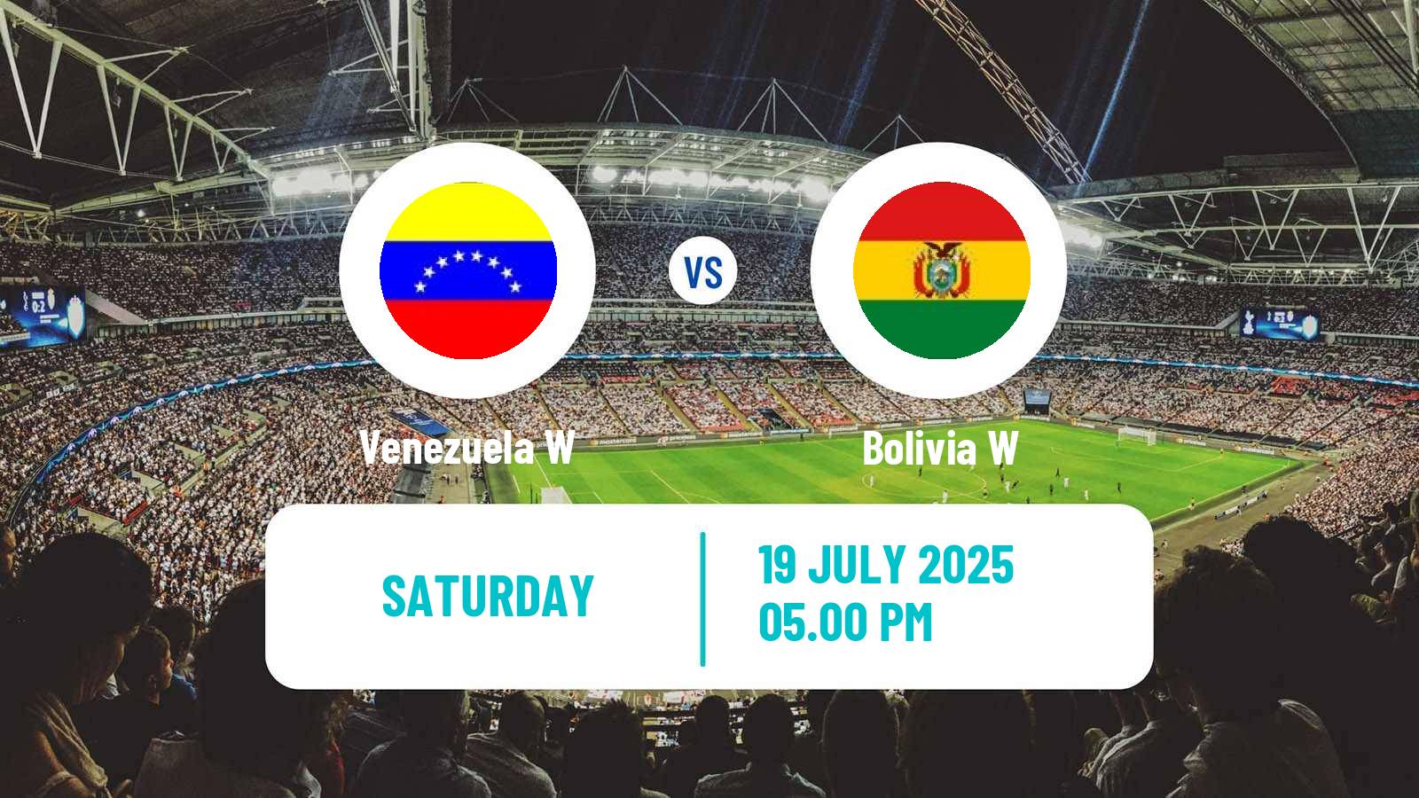 Football Copa America Women Venezuela W - Bolivia W
